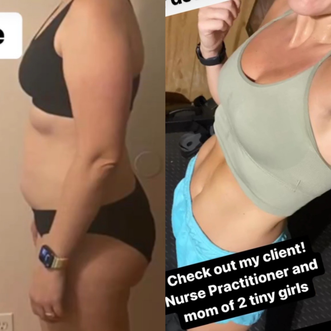 busy mom weight loss transformation